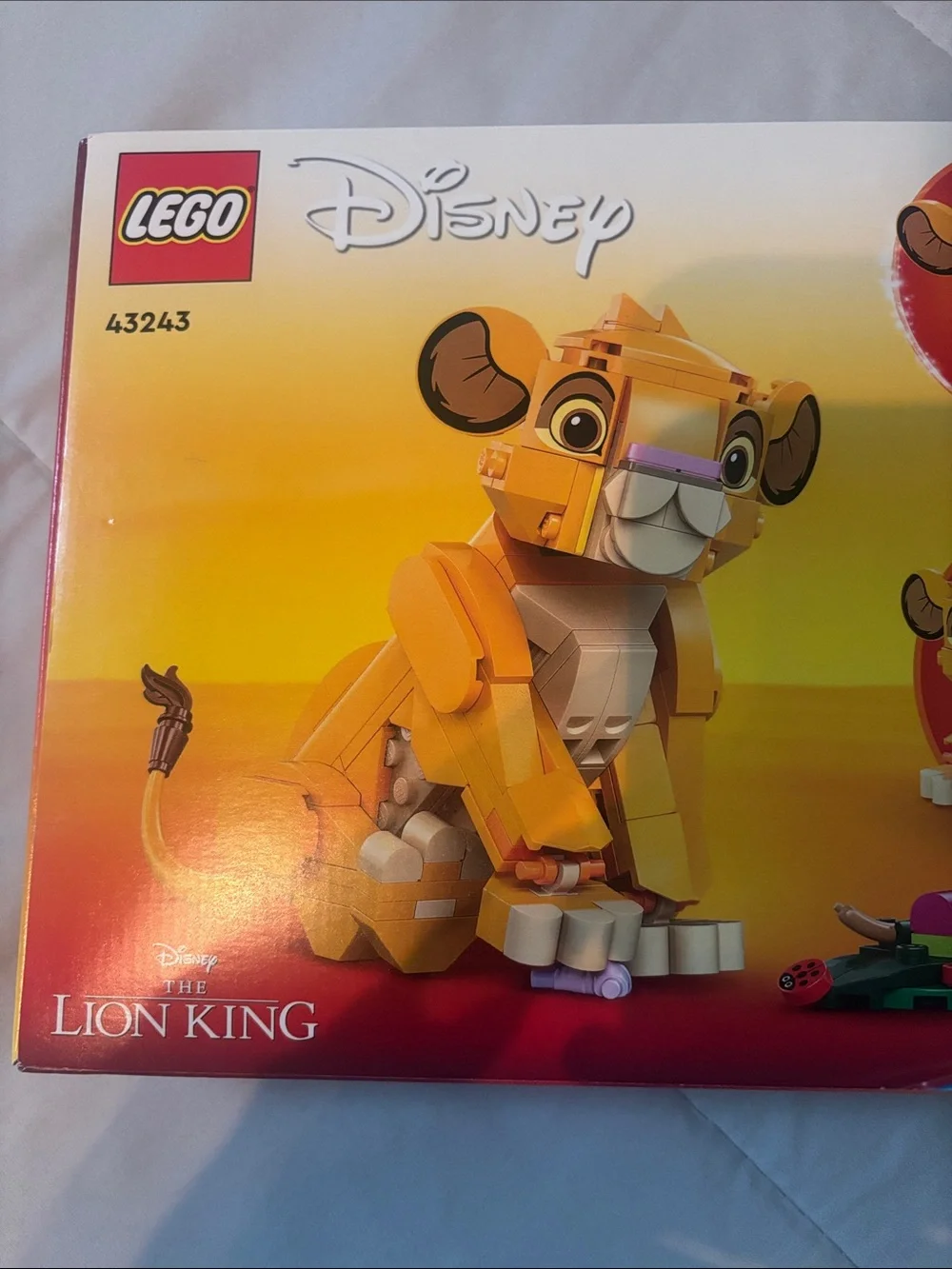Lego Disney Simba Cub Building Set - Yellow & Tan